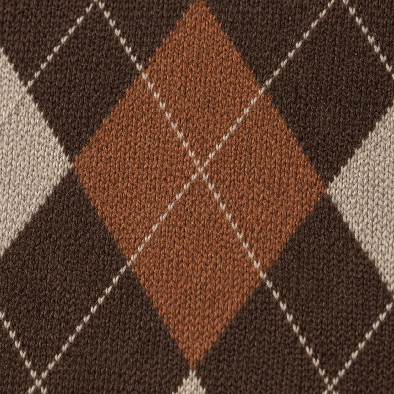 Men's Merino-Blend Argyle Crew-Neck Sweater - texture reference (AI development concept)