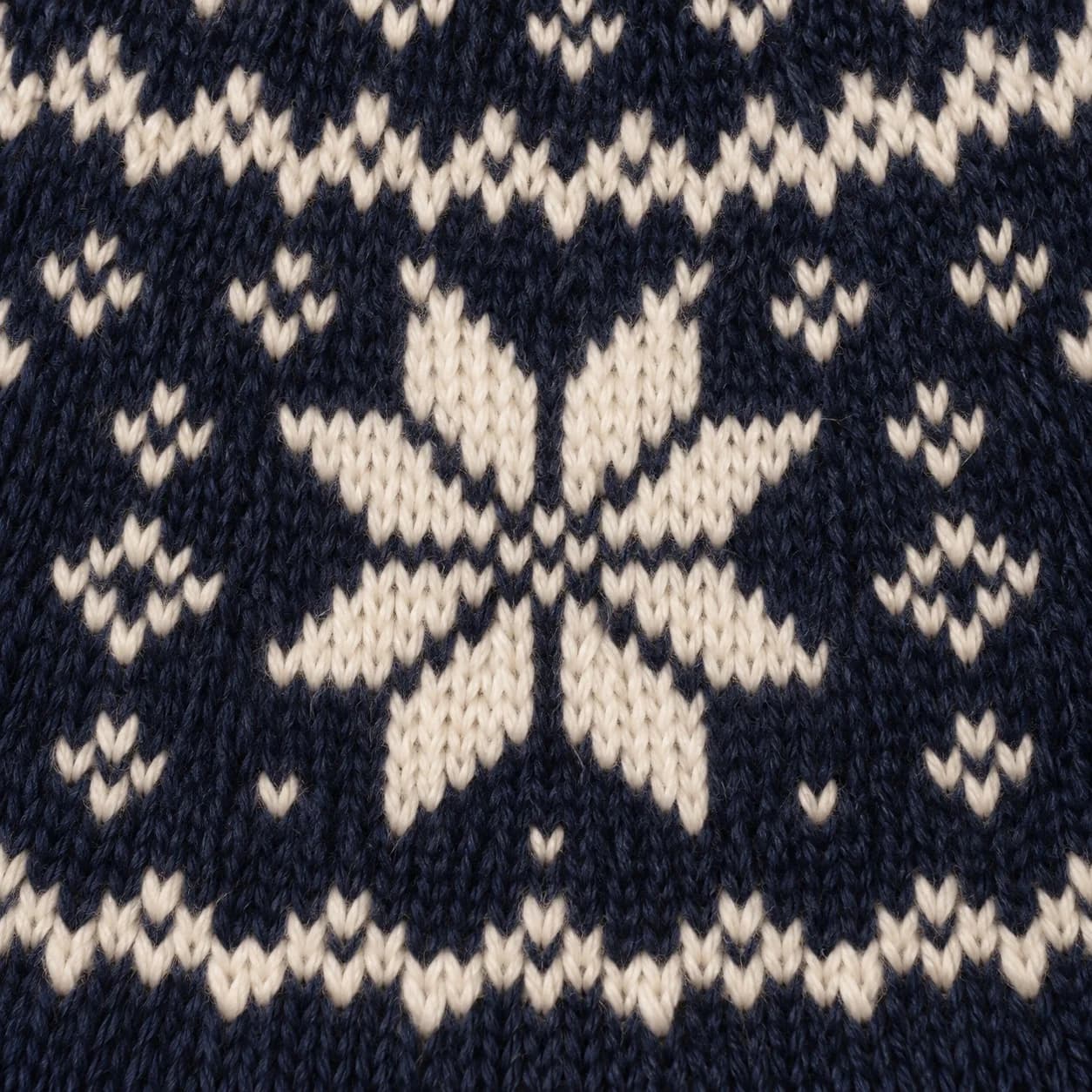 Men's Nordic Star-Yoke Jacquard Sweater - texture reference (AI development concept)