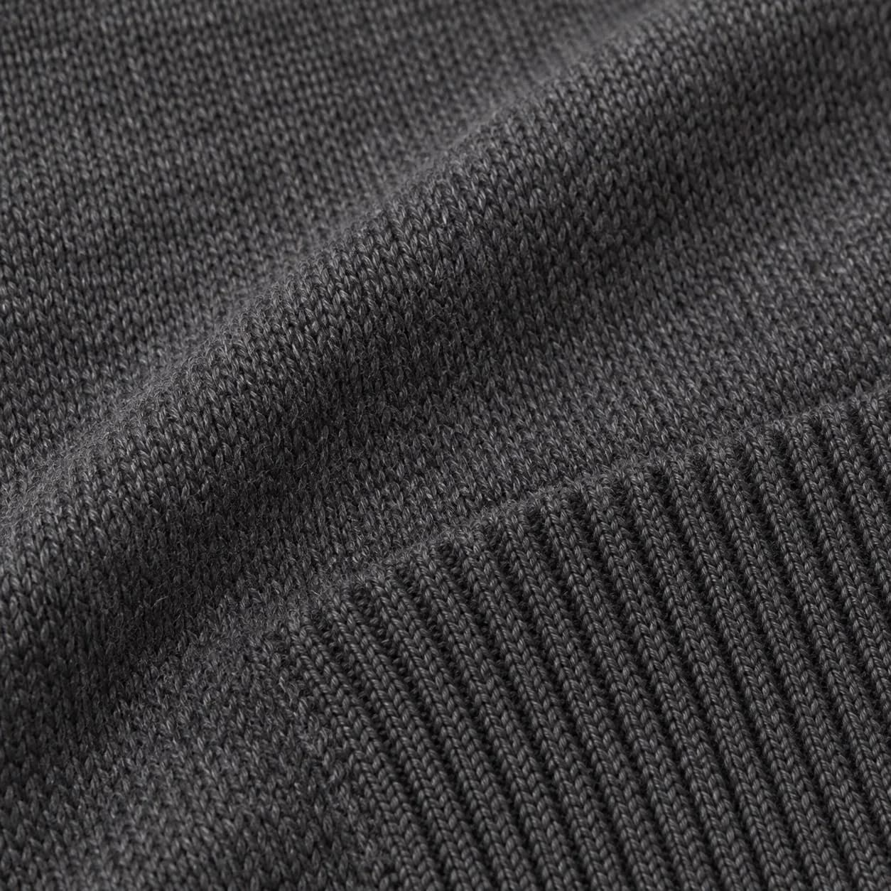 Men's Fine-Gauge Merino Roll-Neck Sweater - texture reference (AI development concept)
