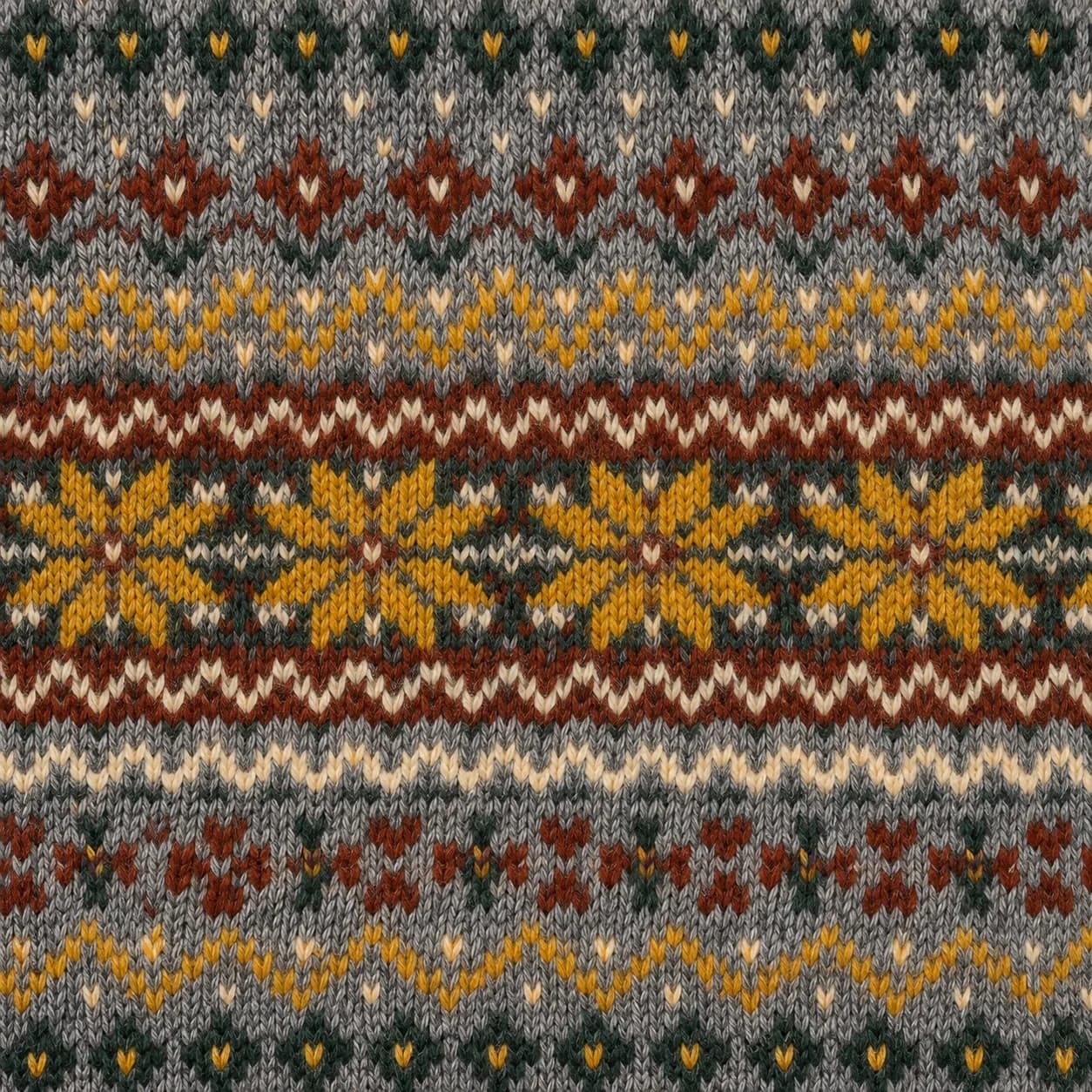 Mens Fair Isle V-Neck Sweater Vest - texture reference (AI development concept)